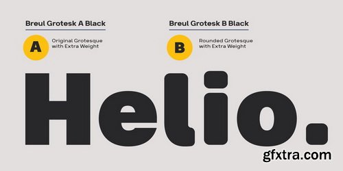 Breul Grotesk Font Family $150