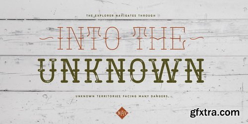 Navigator Font Family $75