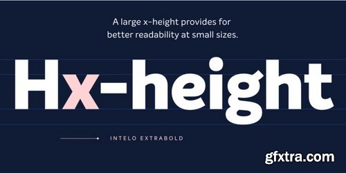 Intelo Font Family $180