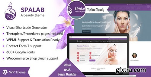 ThemeForest - Spa Lab v2.5.1 - Beauty Spa & Beauty Salon WordPress Theme - 8795615