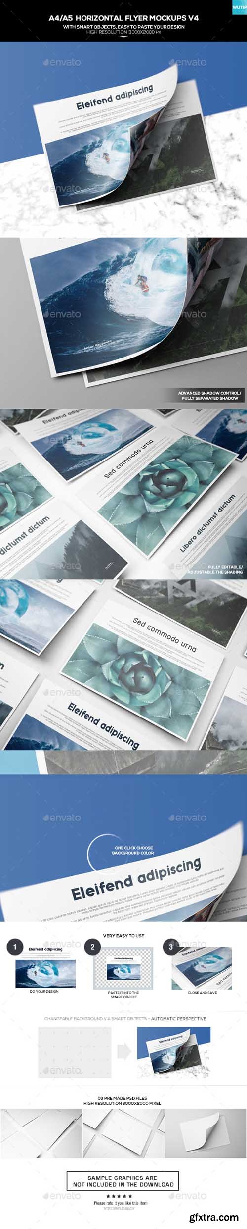 GR - A4/A5 Horizontal Flyer Mockups V4 17524612