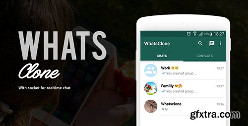 CodeCanyon - WhatsClone With Socket (Update: 29 August 16) - 17553421
