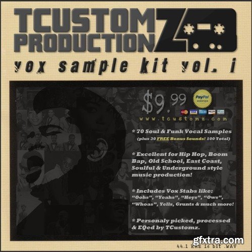 TCustomz Productionz Vox Sample Kit Vol 1 WAV-FANTASTiC