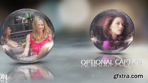 Videohive Glass Orb Slideshow 10801500