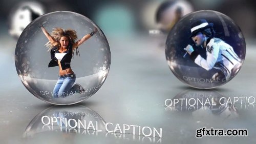 Videohive Glass Orb Slideshow 10801500