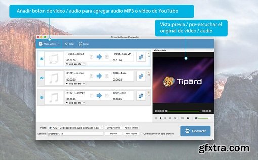 Tipard All Music Converter 3.8.15 (Mac OS X)