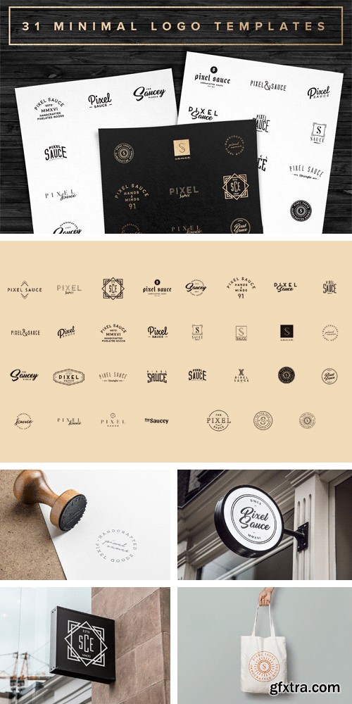 CM 1055294 - 31 Vector Logo Templates Vol 01