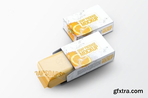 Soap Bar Package Mock-Up