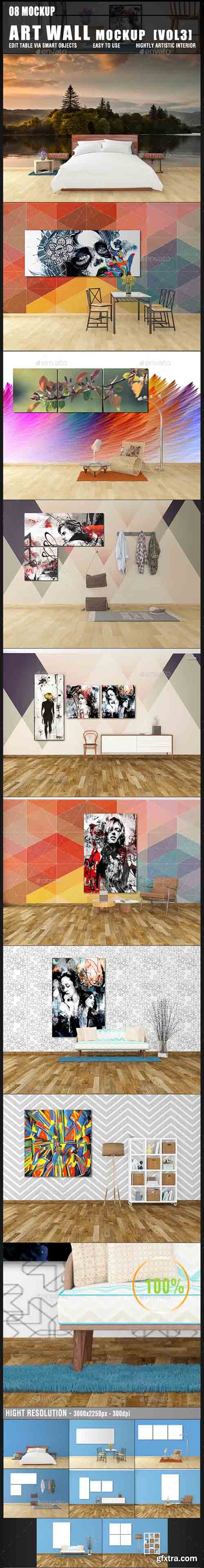 GR - Art Wall Mockup [Vol3] 15751023