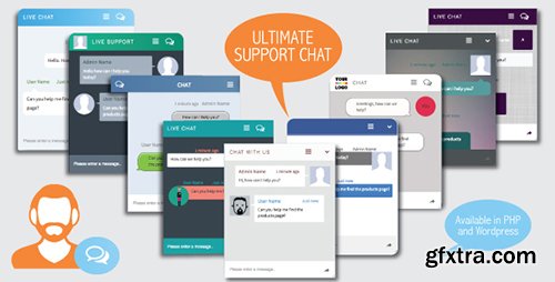 CodeCanyon - Ultimate Support Chat v1.0 - PHP Live Chat - 16255559