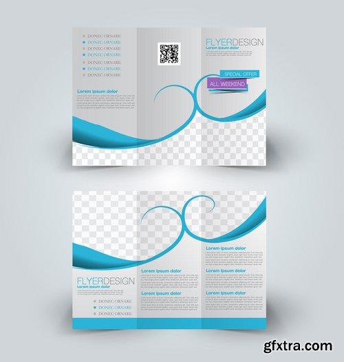 Collection book cover journal notebook flyer card business card banner vector image 19-25 EPS