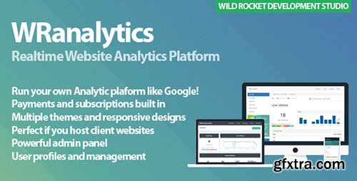 CodeCanyon - WRanalytics v1.0 - Realtime, Multiuser Website Analytics Platform - 15708421