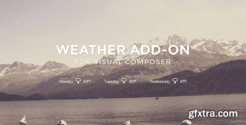 CodeCanyon - Weather for Visual Composer v1.0 - 15560129