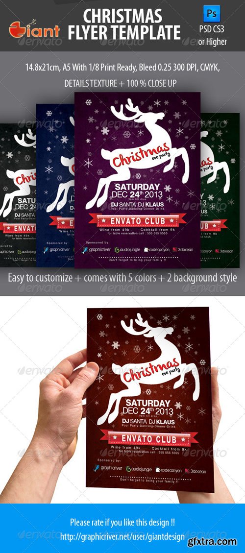 GR - Christmas Flyer Template 5525647