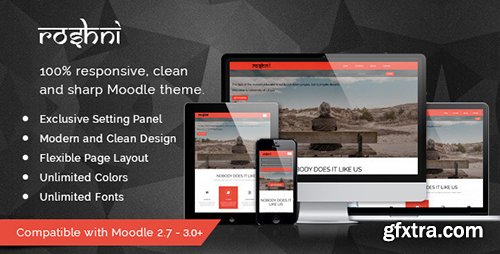 ThemeForest - Roshni v1.0.7 - Moodle Theme - 12777460