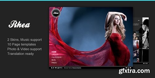 ThemeForest - Rhea v2.0 - For Photography Creative Portfolio - 1187949