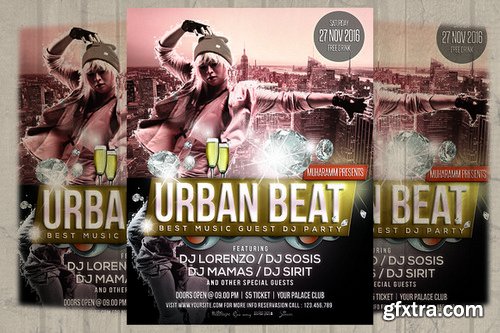 CM - Urban Beat Flyer / Poster 1011111