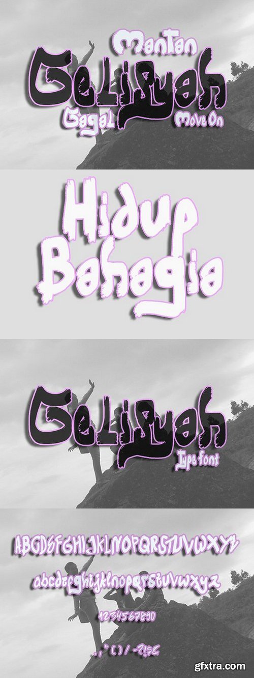 CM - Gelisyah Script Font 1027923