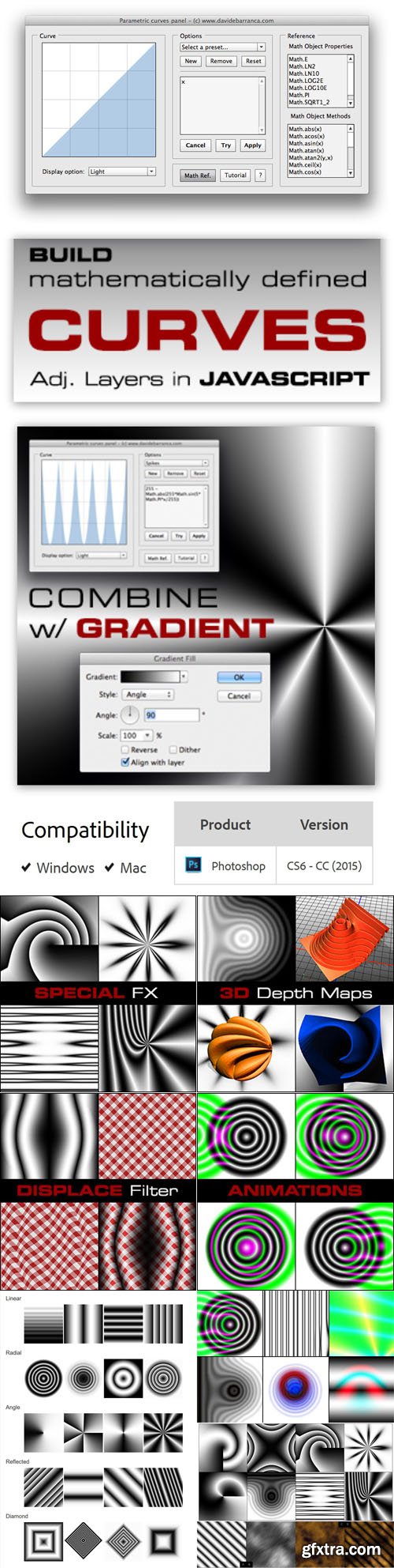 Parametric Curves 1.1.0 Plug-in for Photoshop