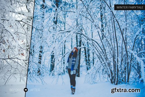 CreativeMarket Winter Fairytale Lightroom Presets 1022696