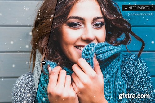 CreativeMarket Winter Fairytale Lightroom Presets 1022696