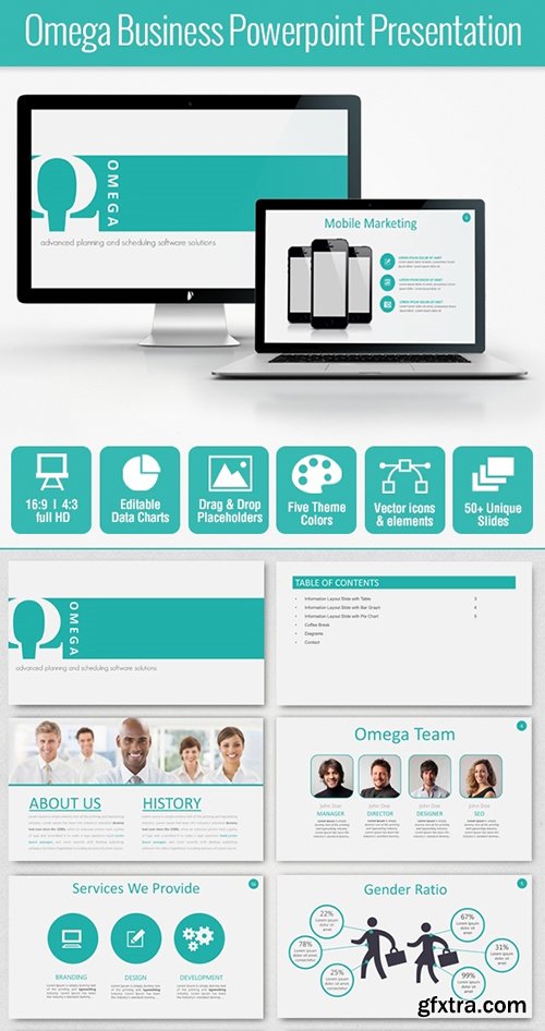 Graphicriver Omega Bussiness Powerpoint Template 7517275