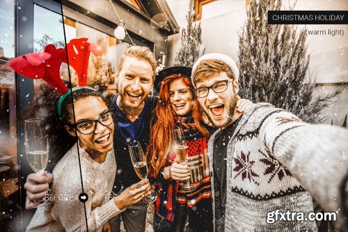 CreativeMarket Christmas Holiday Lightroom Presets 1011771