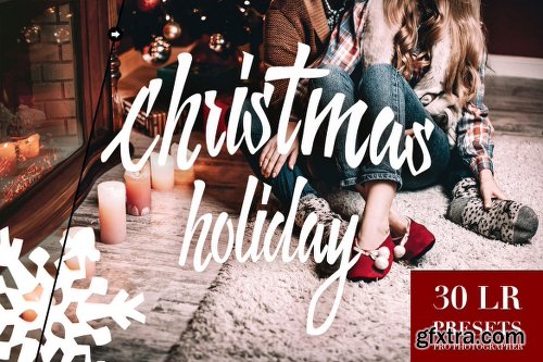 CreativeMarket Christmas Holiday Lightroom Presets 1011771