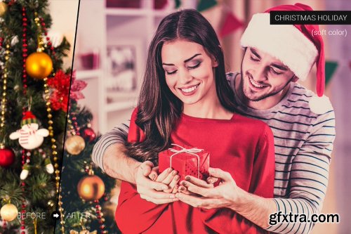 CreativeMarket Christmas Holiday Lightroom Presets 1011771