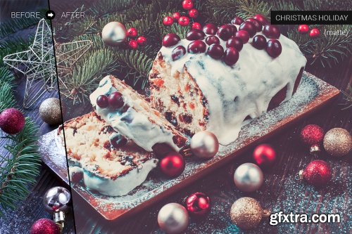 CreativeMarket Christmas Holiday Lightroom Presets 1011771