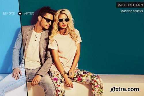 CreativeMarket Matte Fashion Lightroom Presets 937763