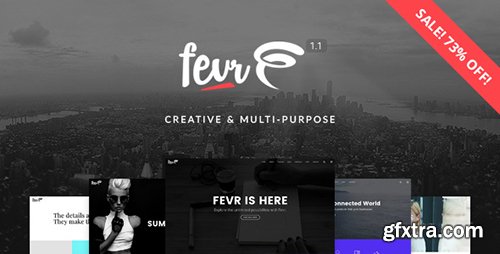 ThemeForest - Fevr v1.1.7 - Creative MultiPurpose Theme - 14051111