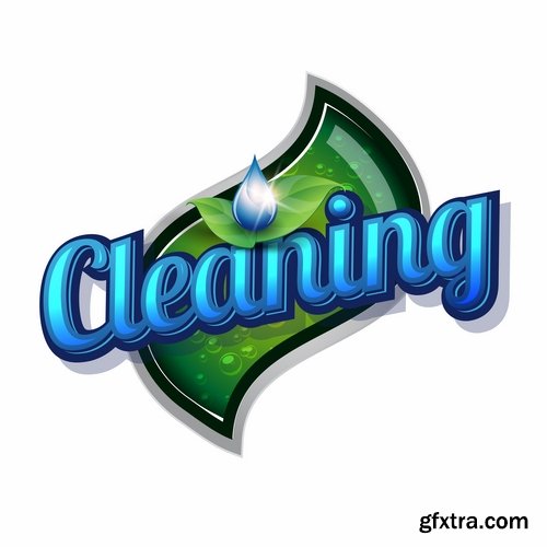 Collection broom cleaning besom icon cleaning window washing service apartments 25 EPS