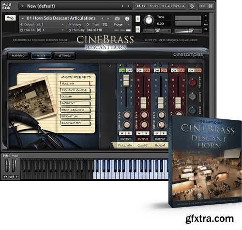 Cinesamples CineBrass Descant Horn KONTAKT-FANTASTiC