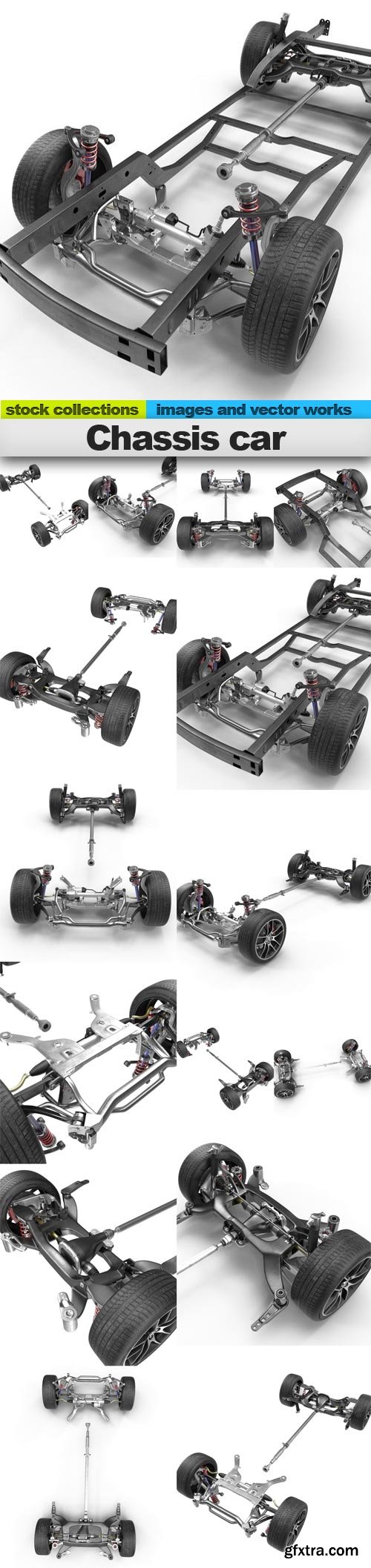 Chassis car, 15 x UHQ JPEG