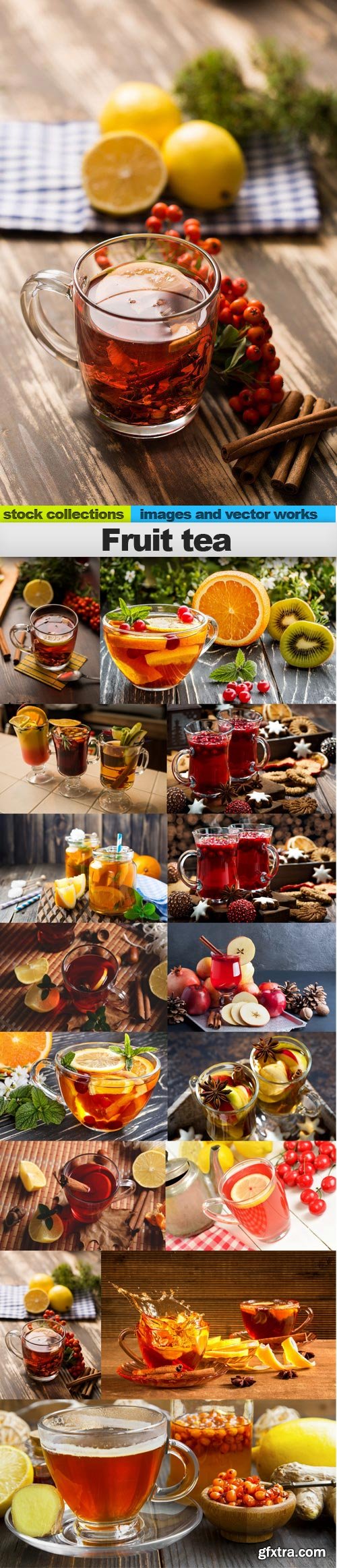 Fruit tea, 15 x UHQ JPEG