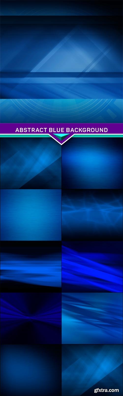 Abstract blue background 10X JPEG