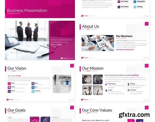 Graphicriver Asha - Business Powerpoint Template 13397598