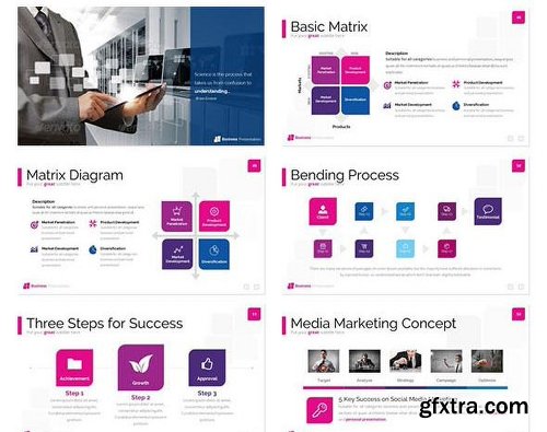 Graphicriver Asha - Business Powerpoint Template 13397598