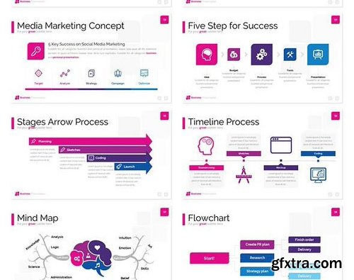 Graphicriver Asha - Business Powerpoint Template 13397598