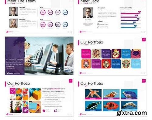 Graphicriver Asha - Business Powerpoint Template 13397598