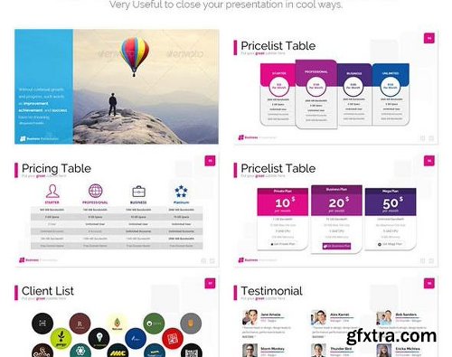 Graphicriver Asha - Business Powerpoint Template 13397598