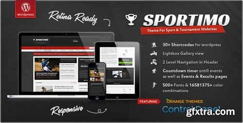 ThemeForest - Sportimo v1.4.1 - Sport & Events Magazine Theme - 4233354