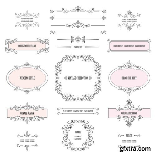 Classic Vector Dividers - 15x EPS