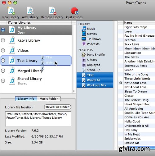 PowerTunes 1.3.5 (Mac OS X)