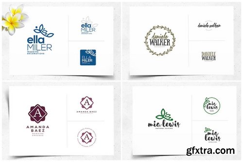 Creativemarket Mrs.Boss - Logos Design Collection 1060891