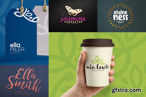 Creativemarket Mrs.Boss - Logos Design Collection 1060891