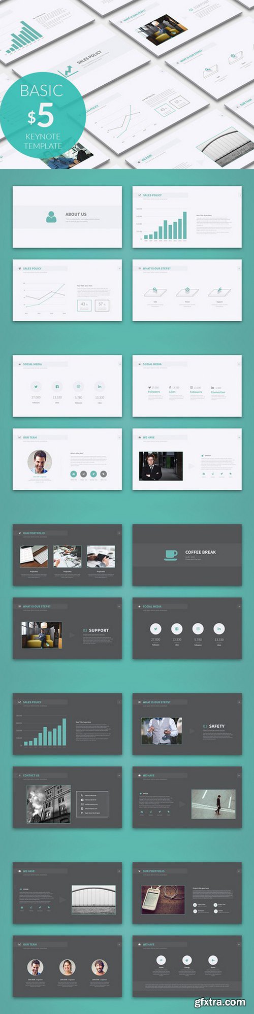 CM - Basic Keynote Template 1020497