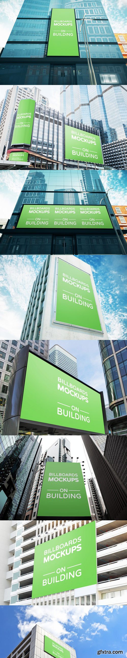 CM - Billboards Mockups on Building Vol.2 1034480