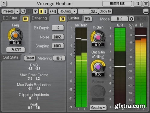 Voxengo Elephant Mastering Limiter v5.1